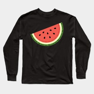 Free Free Palestine Long Sleeve T-Shirt